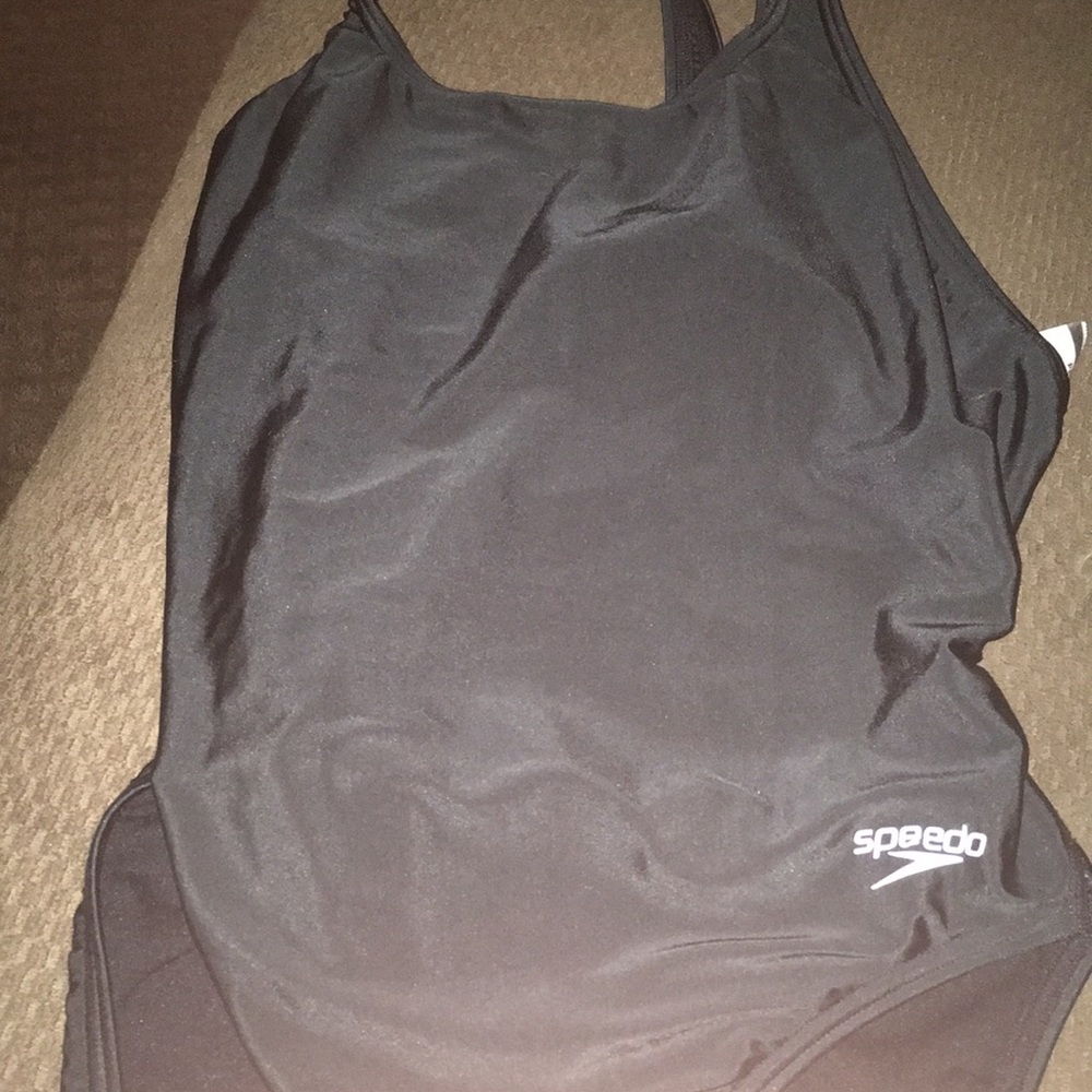 black speedo swimsuit